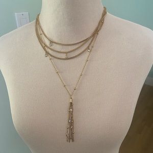 Ettika Chloe tassel necklace